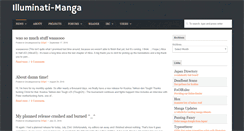 Desktop Screenshot of illuminati-manga.com